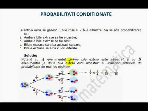 X-Statistica si probabilitati-Probabilitati conditionate-Fixare