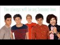 Summer Love - One Direction KARAOKE 