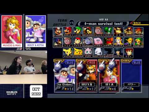 Muxedo & meighas (R) vs. Beezy & Ketsu (B) - Winners Semis- Flatty October 2022