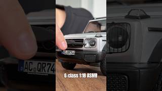 New Mercedes G-Class W465 1:18 Scale: Pure ASMR Unboxing 🖤 #shorts