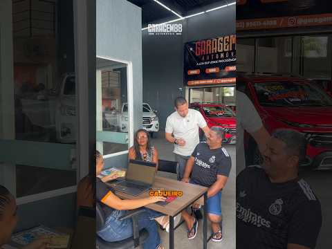 Seu Ednaldo e dona Valdirene vieram de Cajueiro/AL em busca do sonho aqui na Garagem 88. 👏🏽