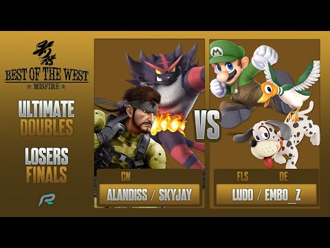 Best of the West II LOSERS FINAL - AlanDiss / Skyjay Vs. Ludo / embo_z - Ultimate Tournament SSBU