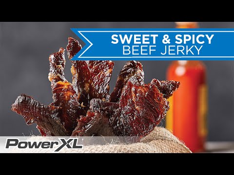 Sweet & Spicy Beef Jerky | PowerXL Air Fryer Oven...