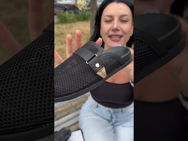 Чоботи жіночі шкіряні байка хутро 592641 Чорний Шикарні клоги-сабо в кольорах