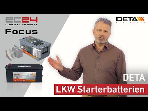 DETA EFB-Batterien für LKWs - zuverlässig und leistungsfähig