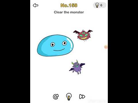 Clear the monster brainout level 158 answer