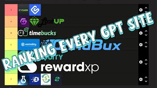 I Ranked Every GPT Site - |FREECASH | EARNLAB | MISTPLAY | SWAGBUCKS