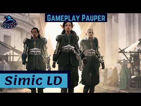 (GAMEPLAY PAUPER) Simic Land Destruction!
