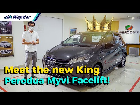 2022 Perodua Myvi Facelift 1.5 in Malaysia, Cheapest New Car With Adaptive Cruise Control! | WapCar