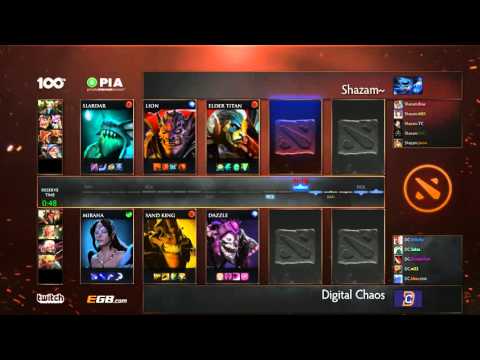 Digital Chaos vs Shazam Playoffs Game 3 - Manila Major Americas Qualifier