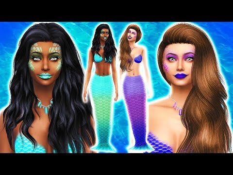 Siren Twin Mermaid Sisters In The Sims 4 - 