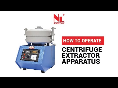 Centrifuge Extractor Apparatus