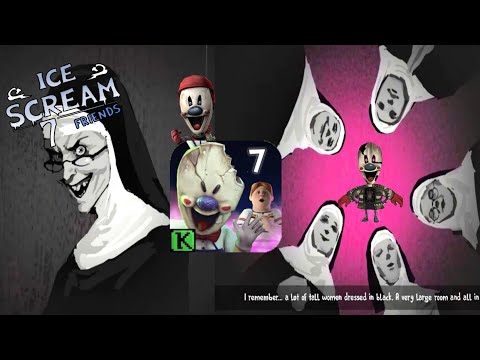Ice Scream 7 Friends: Lis Evil Nun Secret Cutscene