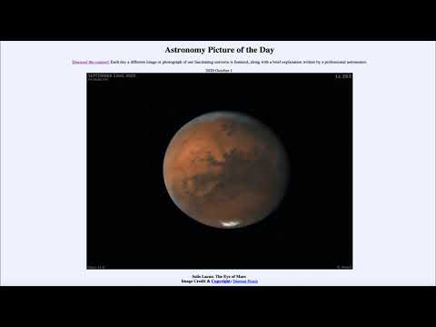 2020 October 01 - Solis Lacus: The Eye of Mars