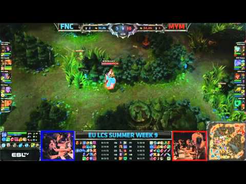 LCS EU Summer 2013 W9D3: Fnatic vs MeetYourMakers (17.08.2013)