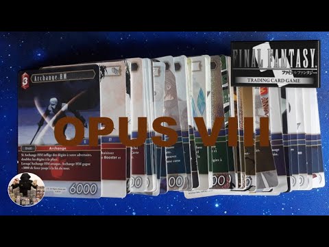 OPUS 8 edition Final Fantasy card tutorial