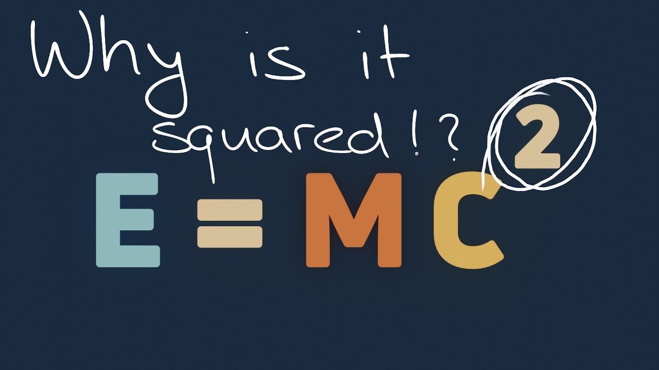 Why does E=MC²?