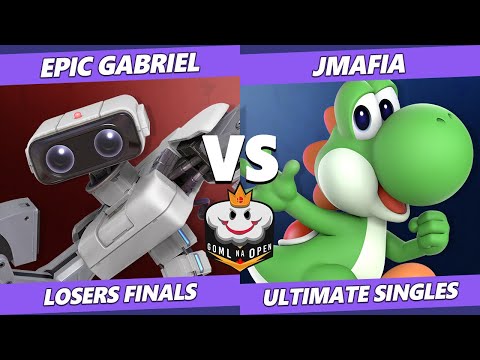 GOML NA Open Southeast USA Losers Finals - JMafia (Yoshi) Vs. Epic Gabriel (ROB) Ultimate SSBU