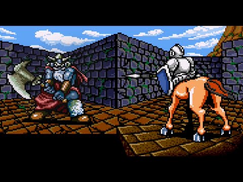Shining Force ... (Sega Genesis) Gameplay