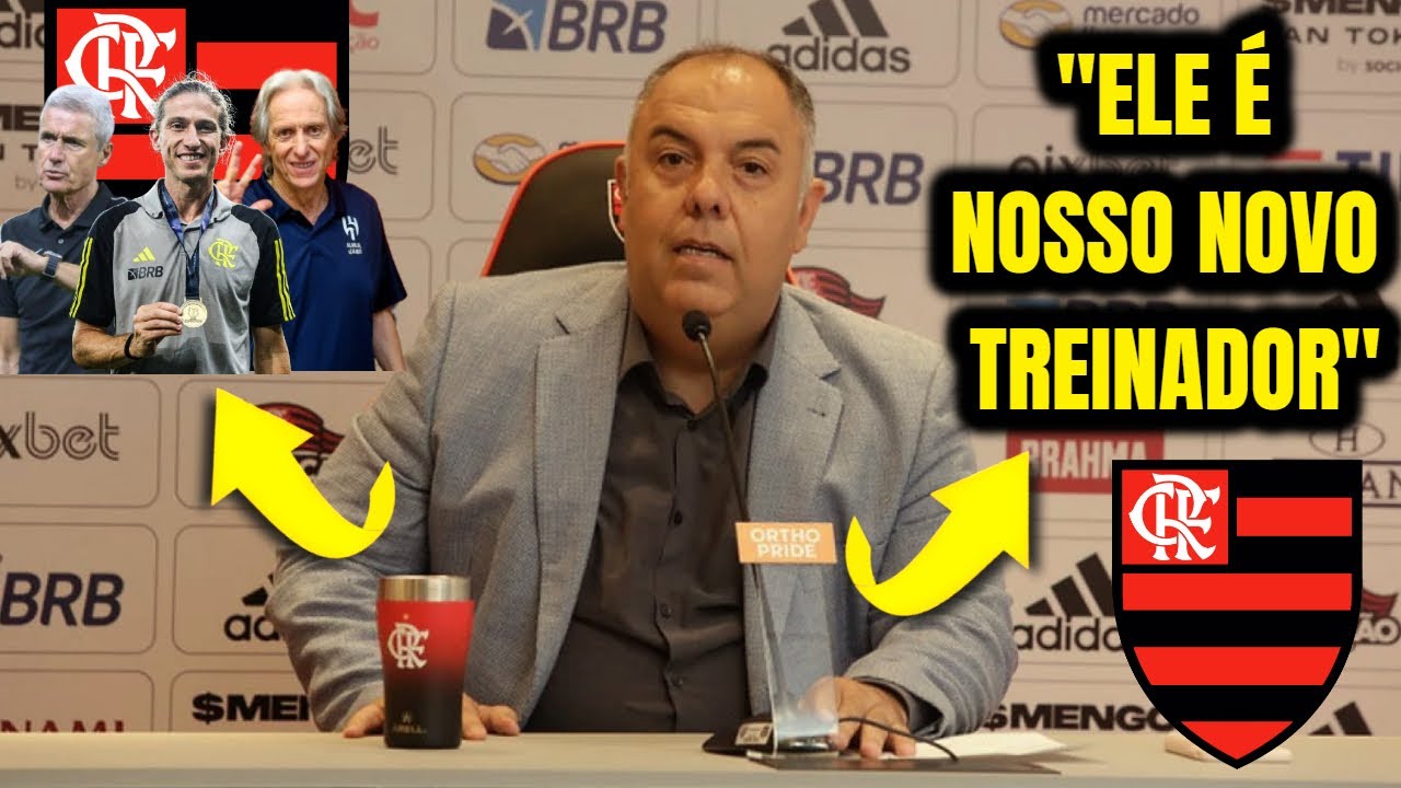 URGENTE! BRAZ REVELA O NOVO TREINADOR DO FLAMENGO