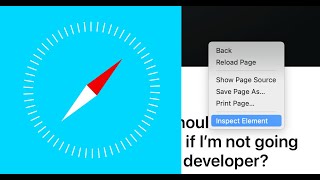 How to Open Dev Tools/Inspect in Safari