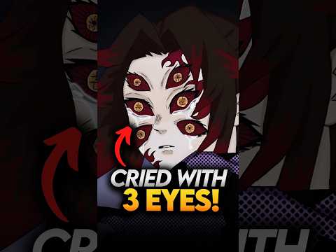 Why Kokushibo Cried with only 3 Eyes? Demon Slayer Explained #demonslayer #shorts