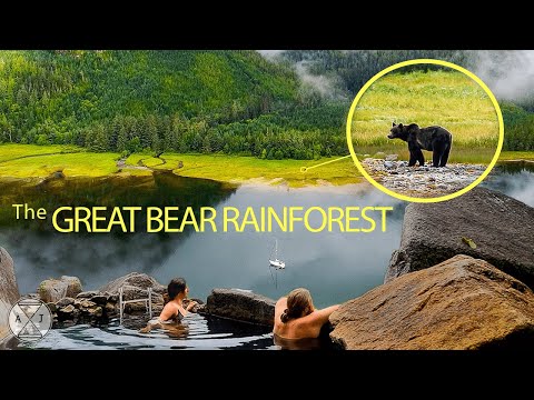 WILD REMOTE SAILING ADVENTURE Grizzly Gazing from Hot Springs + Sailing to a GHOST TOWN