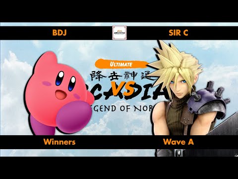 NorCal Ultimate Arcadian 2023 - Wave A - bdj (Kirby) vs Sir C (Cloud)