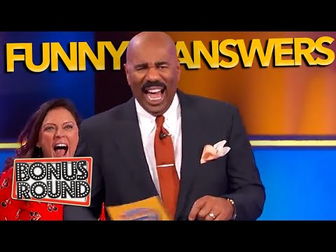 FUNNIEST & DUMBEST Answers On Family Feud With Steve Harvey