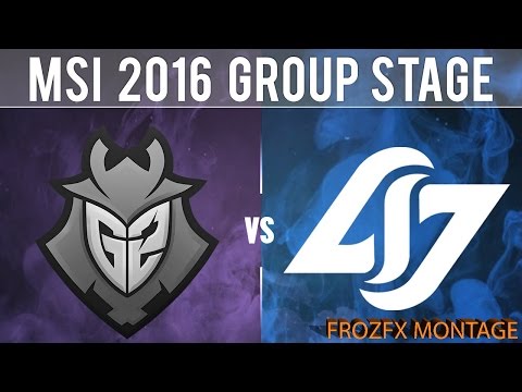G2 vs CLG Highlights Worlds 2016 Day 1- FULL ACTION!!!