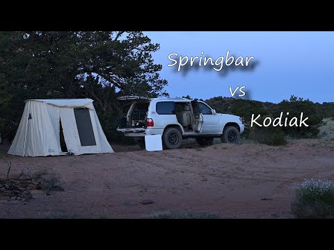 Springbar vs. Kodiak Canvas Tents:  Which Tent is Best for You?