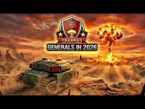 1v7 Nuclear Armageddon | Generals Zero Hour Apocalyptic Mod vs Brutal AI