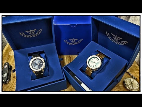 Squale 1521 Onda 50 Atmos Taucheruhr | Türkis & Violett | Diving Watch Clock