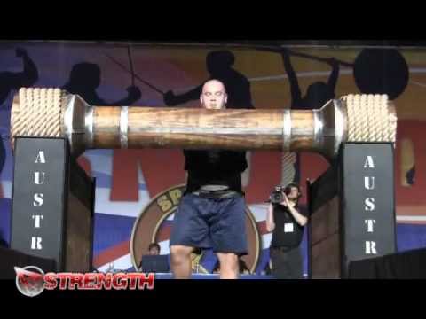 Mike Jenkins Wins event 3 at the Arnold Strongman Classic, the Austrian Oak