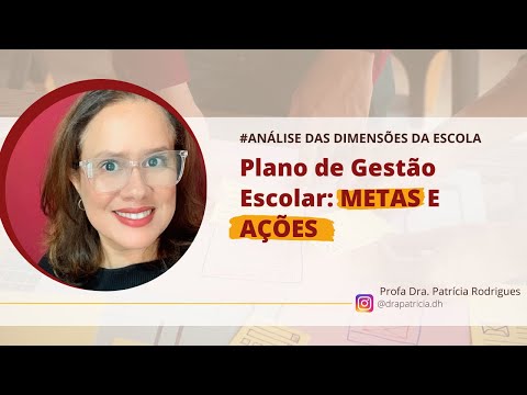 Como definir as METAS e AÇÕES do Plano de GESTÃO ESCOLAR? | PLANEJAMENTO DA EDUCAÇÃO