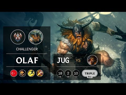 Olaf Jungle vs Jarvan IV - TR Challenger Patch 9.24