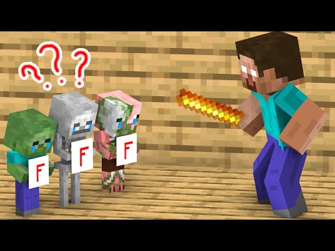 Don't be like that, Baby Zombie! - Minecraft Animation