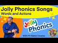 Jolly Phonics All Songs With WORDS And ACTIONS Mr Bates Creates
