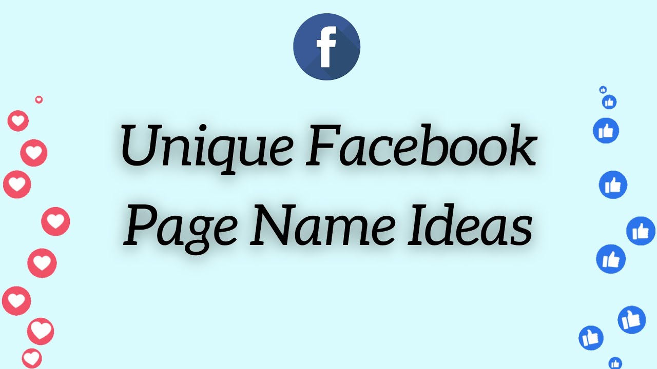 What is a good name for a page on Facebook? Tipseri