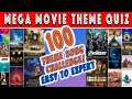 Guess The Movie Theme Song QUIZ CHALLENGE 100 Tracks