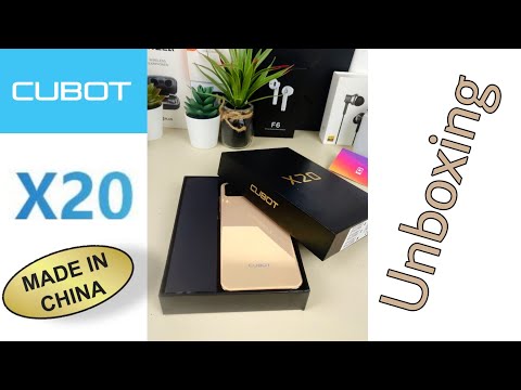 Cubot X20 130 Euro Smartphone Unboxing