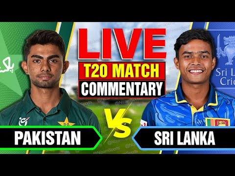 🔴Live: Pakistan vs Sri Lanka | T20 Match | Live Cricket Score & Commentary