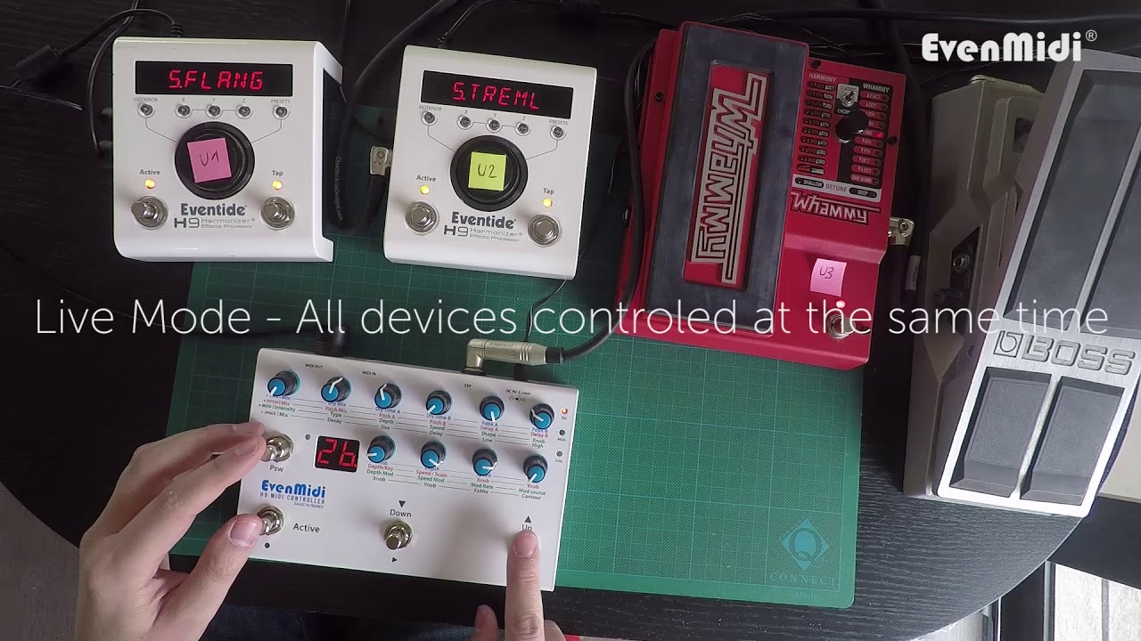 EvenMidi H9 Midi Controller MIDI контроллер для Eventide H9 купить в Москве в интернетмагазине