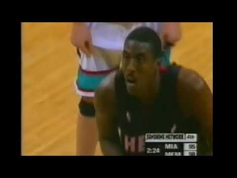 Eddie Jones 24 Pts 7 Ast 4 Blk 3 Stl @ Grizzlies, 2002-03.