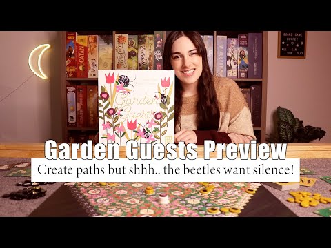 Garden Guests Preview! | Create beautiful paths but shhhh.. the beetles want silence!