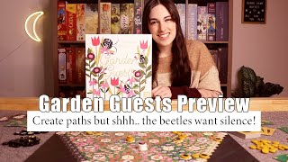 Garden Guests Preview! | Create beautiful paths but shhhh.. the beetles want silence!