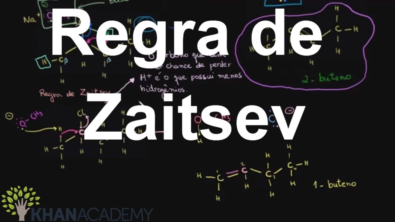 Regra de Zaitsev | Química orgânica | Khan Academy