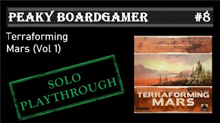 Terraforming Mars - Solo Playthrough Vol 1 στα ελληνικά