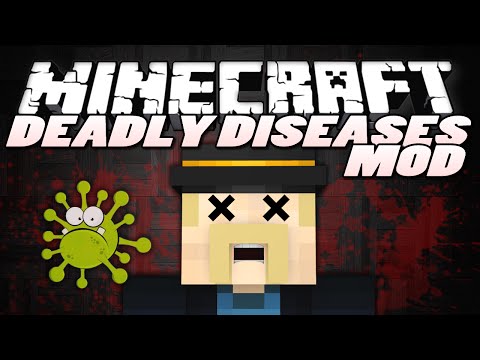 Wipper - Minecraft Mods | DEADLY DISEASES (Realistic Effects!) | Minecraft Mod Showcase