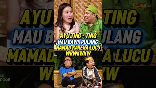 Download lagu AYU WANTS TO TAKE MAMAD HOME BECAUSE HE'S CUTE 🤣 #ayutingting #tuahkreasi #prazteguh #arikriting ... mp3 Download lagu AYU WANTS TO TAKE MAMAD HOME BECAUSE HE'S CUTE 🤣 #ayutingting #tuahkreasi #prazteguh #arikriting ... mp3